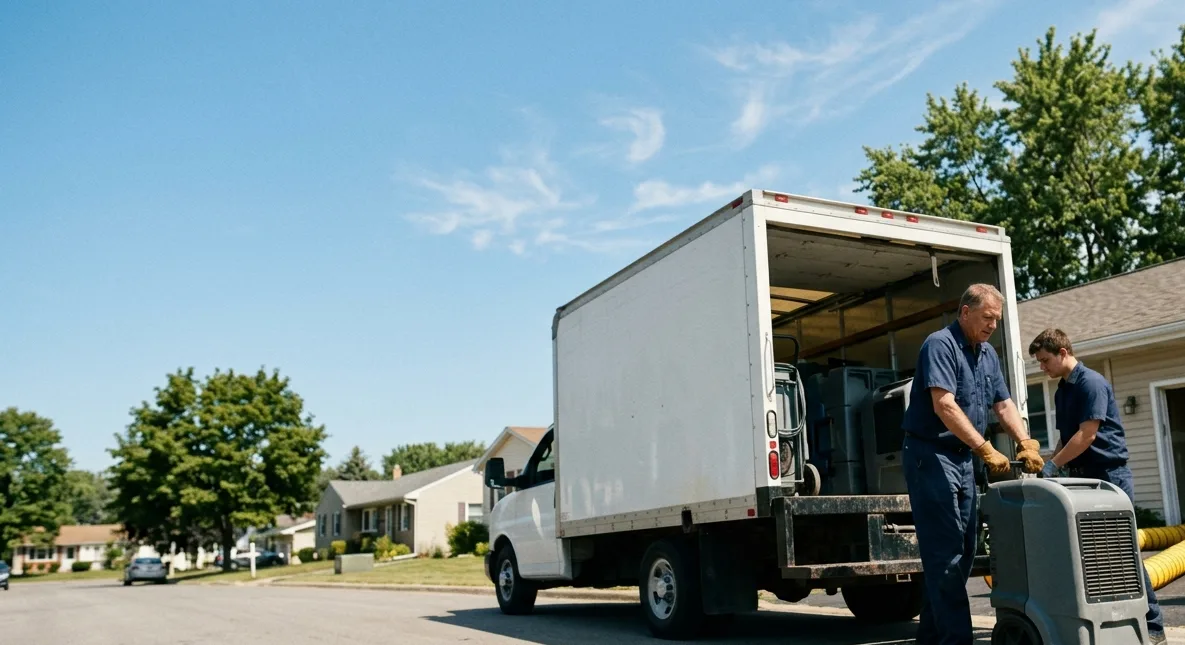 Water Damage Cleanup in Monee, IL near me